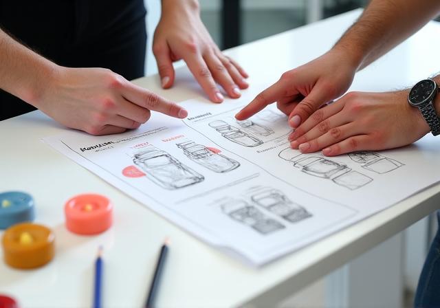Custom candle design consultation
