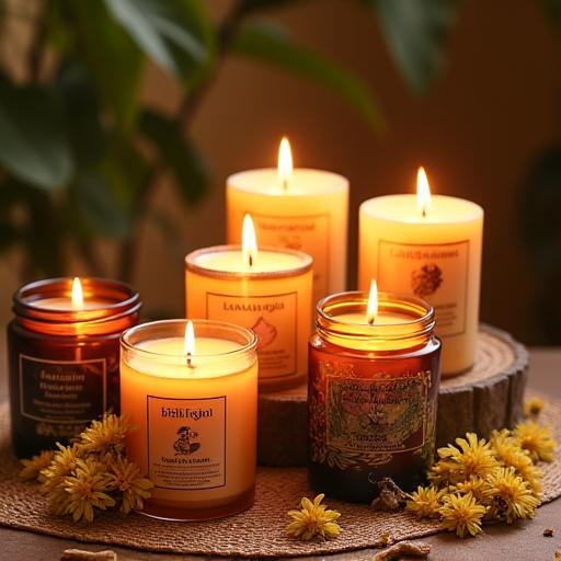 Filipino cultural scented candles